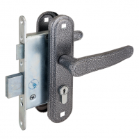 Замок врезной Зенит ЗВ4-3.03 (серебро)