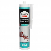 Герметик Master Klein силиконовый нейтральный, белый (280 мл)