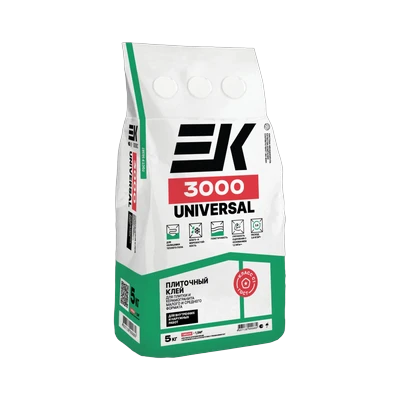 Клей ЕК 3000 Universal для плитки  (5 кг)