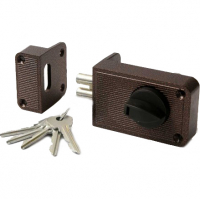 Замок накладной Зенит ЗН-2-3 (медь)