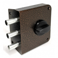 Замок накладной Зенит ЗН1-3-3 (медь)