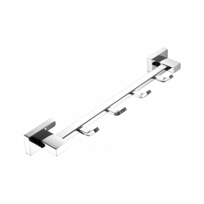 Вешалка для полотенец  Vieir V5015 с 4 крючками, хром