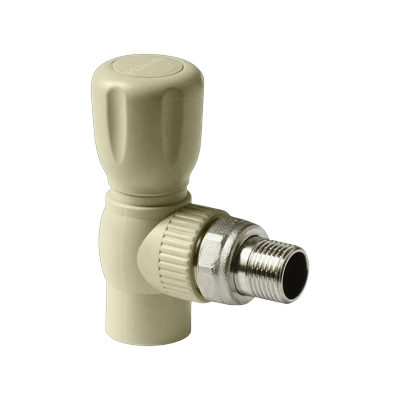 Кран для радиатора шаровой угловой 25х3/4" Pro Aqua