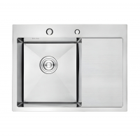 Мойка врезная Gerhans K35848L 580х480х220 мм, толщина 1 мм