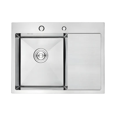 Мойка врезная Gerhans K35848L 580х480х220 мм, толщина 1 мм