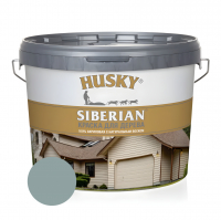 Краска акриловая для дерева HUSKY SIBERIAN RAL 7042, серый 2,7 л