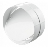 Соединитель круглого канала 100 мм с обратным клапаном (10СКПО)