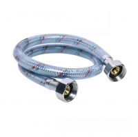 Гибкая подводка для воды 1/2" гигант Оптима <b>гайка/гайка</b> (0,5 м)