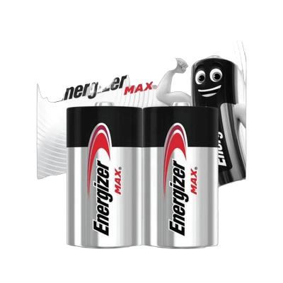 Элемент питания Energizer MAX LR20 (2 шт)