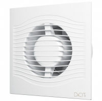 Вытяжной вентилятор Diciti Slim 5C 125 мм, белый
