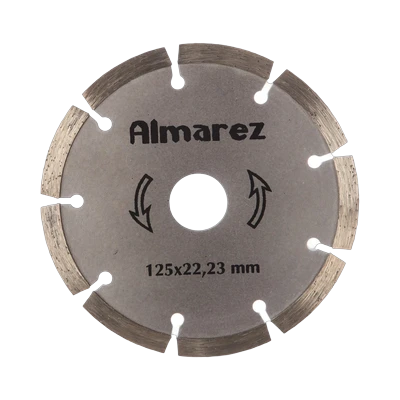 Диск отрезной алмазный Almarez Бетон 125х22,2 мм сегментный