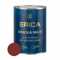Краска масляная Erica МА-15, железный сурик 0,8 кг