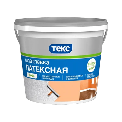 Шпатлевка латексная Текс Профи (1,5 кг)