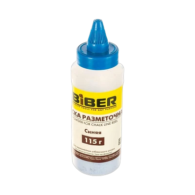 Краска разметочная Biber порошковая синяя 115 г (43202)