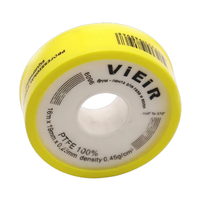 Лента-фум Vieir VR8096 для газа и воды 19 мм х 16 м