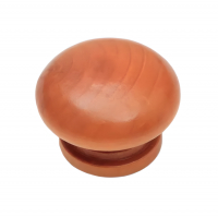 Ручка-кнопка деревянная, светло-бежевый