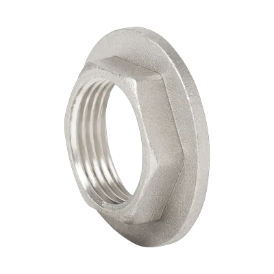 Контргайка латунная с ребордой  1/2"