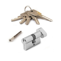 Цилиндровый механизм (личинка)  60 мм Avers ZM-60-C-CR с вертушком ,хром