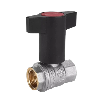 Кран шаровой Vieir VR230FF 1/2" пластиковая ручка г/г