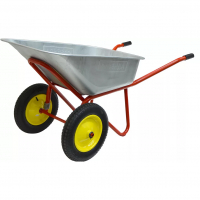 Тачка строительная 2-колесная 240 кг/ 110 л