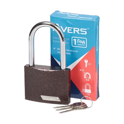 Замок навесной Avers PD-01-75-L