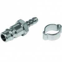 Переходник рапид (штуцер) - елочка 10 мм, кольцо 10х15 мм Elitech 0704.019400