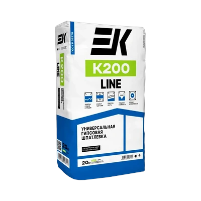 Шпатлевка ЕК К200 гипсовая финишная (20 кг)