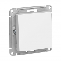 Выключатель Schneider Electric AtlasDesign 1-клавишный скрытой установки, без рамки, белый (ATN000111)