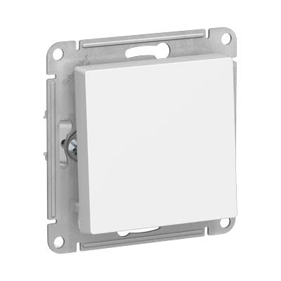 Выключатель Schneider Electric AtlasDesign 1-клавишный скрытой установки, без рамки, белый (ATN000111)