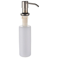 Дозатор для жидкого мыла Ledeme L405-1  встраиваемый,сатин.