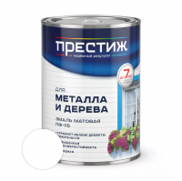 Эмаль алкидная ПФ-115 Престиж, Белая матовая 0,9 кг