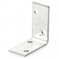Уголок крепежный  40х40х20х2 мм, оцинкованный