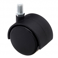 Опора колесная ø40 мм пластмассовая, резьба М8