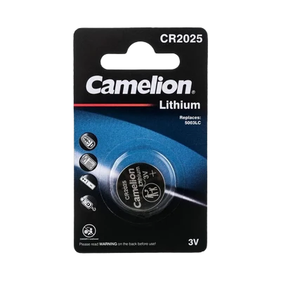 Элемент питания (батарейка) Camelion CR2025 литиевая 1 шт