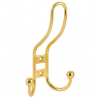 Крючок 3-х рожковый, золото