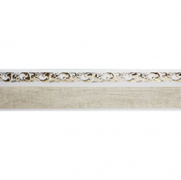 Карниз Ажур 2-х рядный 2,6 м, Беленый дуб (прямой)