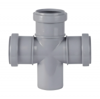 Крестовина канализационная 50х50х50/87° одноплоскостная