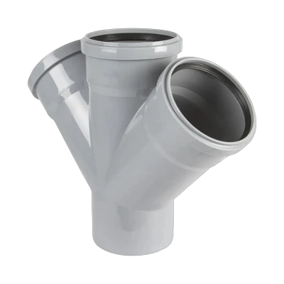 Крестовина канализационная 110x110x110/45° одноплоскостная