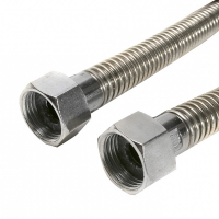 Подводка газовая сильфонная 1/2" гайка/гайка (2,0 м)