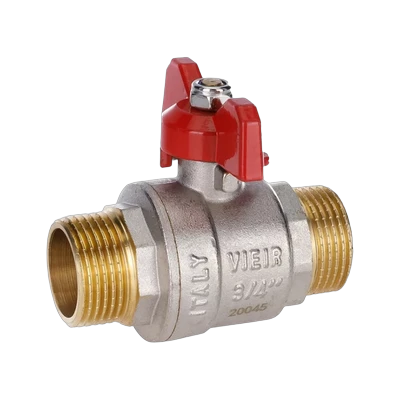 Кран шаровой Vieir VR105-03 латунный 1/2" бабочка ш/ш