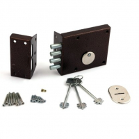 Замок накладной Зенит ЗН-4-2 (медь)