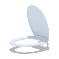 Сиденье для унитаза АниПласт WS0120/WS0120P жесткое с микролифтом