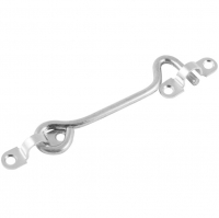 Крючок прутковый дверной КР-75 мм, оцинкованный