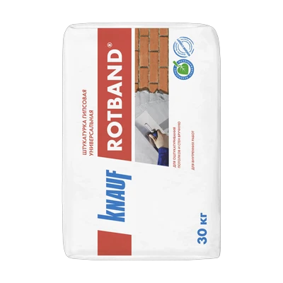 Штукатурка гипсовая Knauf Ротбанд (30 кг)