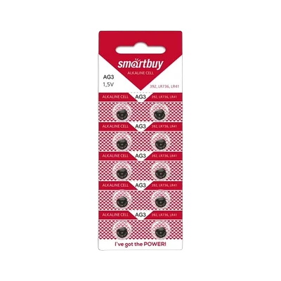 Элемент питания Smartbuy AG3 (1 шт)