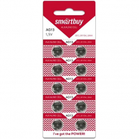 Элемент питания Smartbuy AG13 (1 шт)