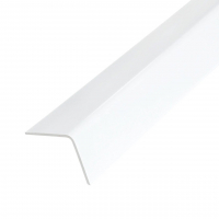 Угол отделочный ПВХ 25х25 мм 2,7 м, Белый