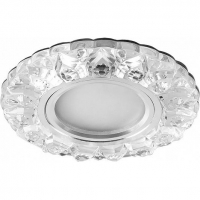 Спот Feron CD908 прозрачный, с подсветкой