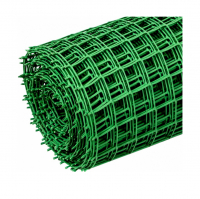 Сетка садовая заборная пластиковая 15х15 мм (1х10 м)