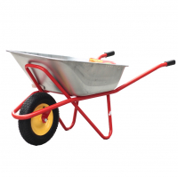 Тачка строительная 1-колесная 220 кг/ 110 л